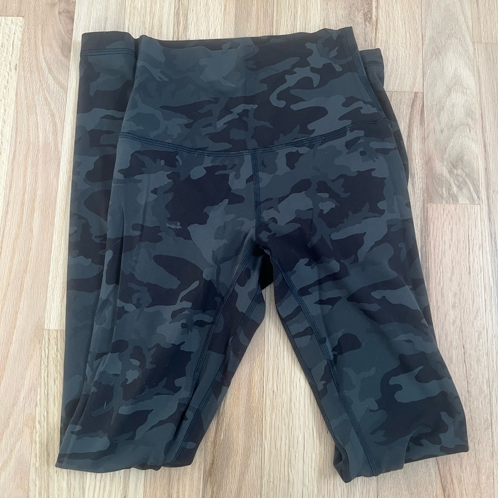 lululemon green camo leggings
